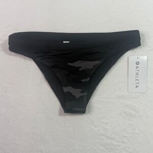 Athleta Freestyle Camo Bikini Bottom Swimwear Medium